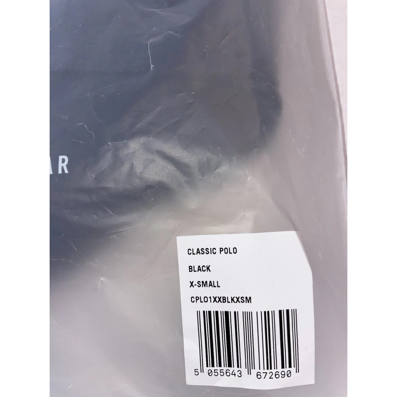 Rapha Mens CLASSIC POLO - BLACK - Sz X SMALL-NWT