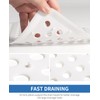 Small Sink Mat, White Sink Protector Mats for Bottom of