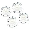 Vintage Forge White Speed Knobs for Epiphone Les Paul SG