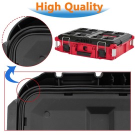 48-22-8424 weather seal for Milwaukee Lid Gasket fit Milwaukee Packout Tool Box 48-22-8424,48-22-8425,48-22-8426(1pcs)
