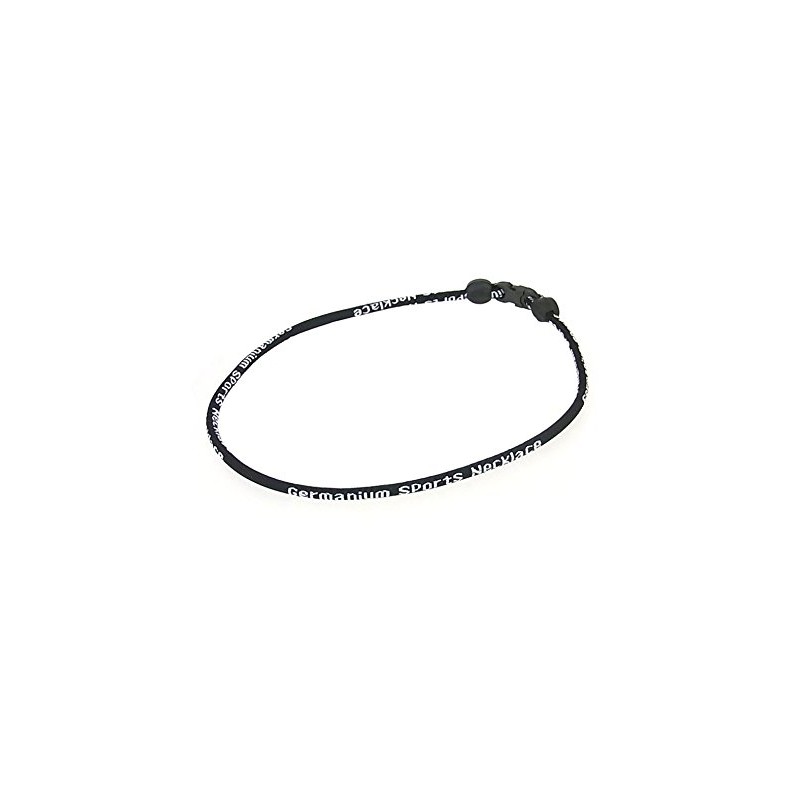 ★ gerumaniumutitannekkuresu ★ Black and White Letters ★ 49 cm Length