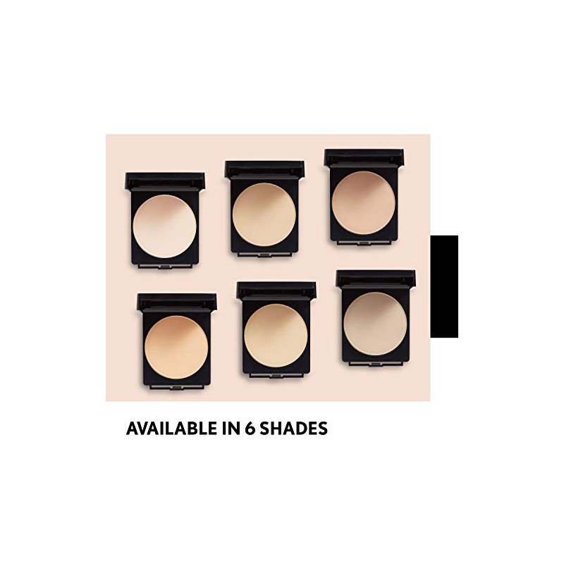COVERGIRL Clean Powder Foundation, Buff Beige 525, 0.41 oz (Packaging
