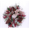 Abbie Home 20" Christmas Wreath - Artificial Winter Pine Wreath