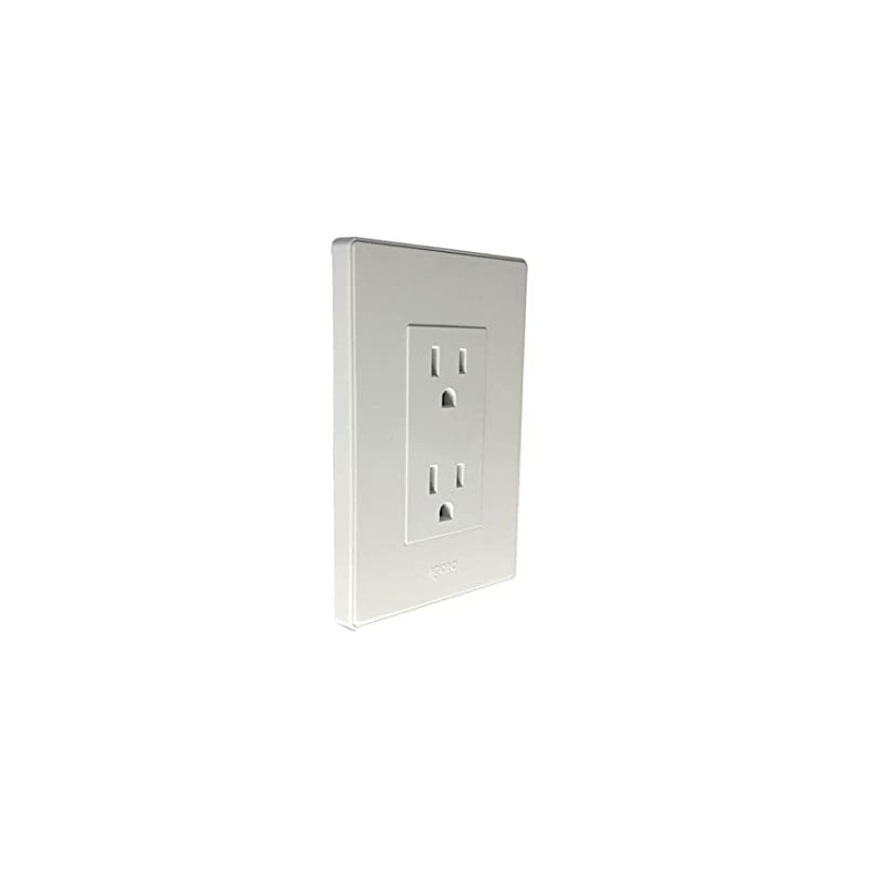 iGoto PA105/2-B Contacto Doble, Blanco, Zurich,,, pack of/paquete de 1