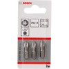 Bosch 2607001511 Extra Hard Screwdriver Bit, Ph 2, 25mm Length,