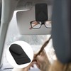 Clip Sujetador para Gafas de Sol y Soporte para Tarjetas