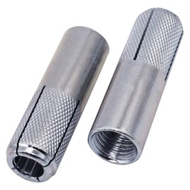 SKIR'CO (8 pieces) knurled anchor M16 x 65 mm, expansion bolt sleeve, wall anchor, concrete anchor