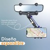 Archy Soporte para Celular Automovil Espejo Retrovisor Multiuso Giratorio Rotacion