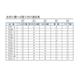 Takubo Kogyosho TKH-5 Shelf Hooks, Pack of 5