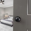 Bravura Hardware 906 Macon Knob Privacy Lockset with Modern Round