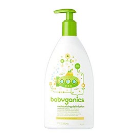 Babyganics Extra Gentle Moisturizing Daily Lotion, Chamomile Verbena, 17 Fluid Ounce (502 ml)
