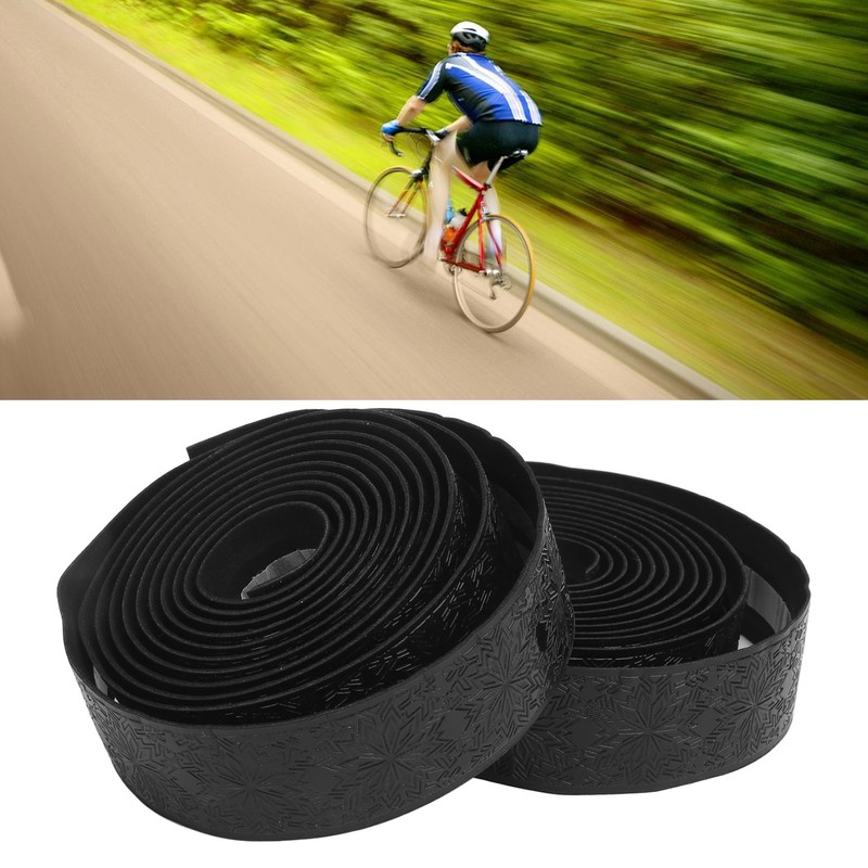 BOLANY Highway Handlebar Strap Lightweight Waterproof Wear Resistant Bicycle Silicone
