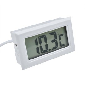미니 디지털 20 C에서 110까지 가정용 모니터링을 LCD 1미터 위한 디스플 [1Pc FY10 1M Black] Mini Digital LCD 1 Meter Monitoring from 20 to 110 for Home Use [1Pc FY10 1M Black]