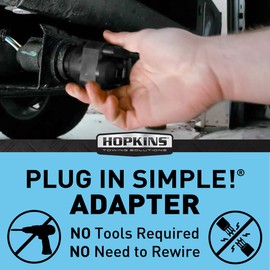 Hopkins Towing Solutions 47565 Round Adapter