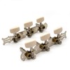 harpfeas 3-on-a-plate Guitar Tuning Pegs Chrome Plated Machine Heads Keys,