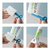 JUHONNZ Toothpaste Dispenser, 6 Rolling Tube Squeezer, Toothpaste Squeezer for