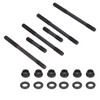 Heavy Duty Cylinder Head Studs Nuts Kit Steel Fit for