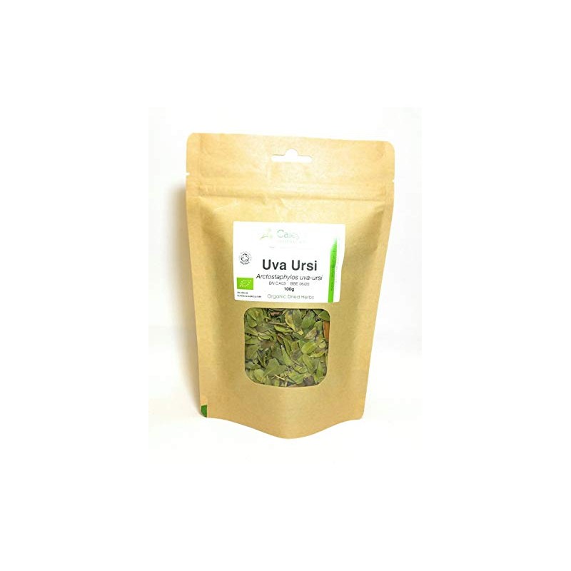 Organic Uva Ursi Dried Herb (Actostaphylos uva-ursi) (100g)