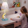 HERBESTBAY Kids Table Lamp, Adorable Moon Unicorn Style Desk Lamp,