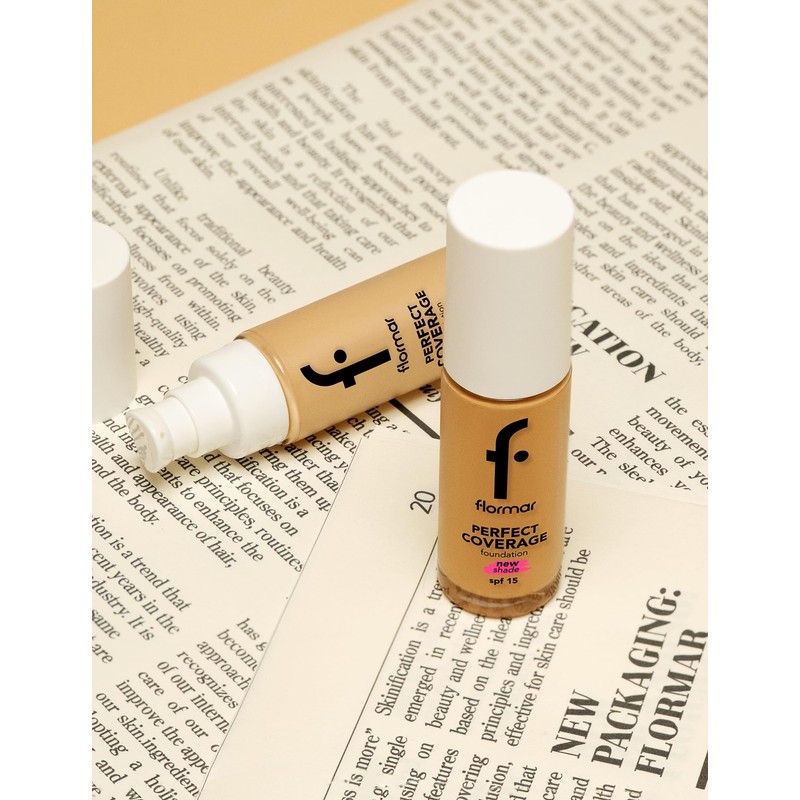Flormar Perfect Coverage Foundation 102 Soft Beige - High Coverage