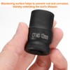 sourcing map 4 Point Square Socket 1/2" Drive 12mm Metric