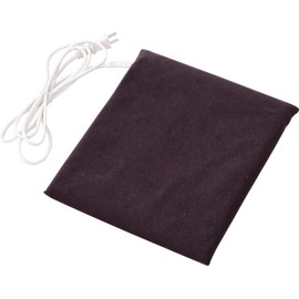 Yamazen YDW-S206D Electric Hot Water Bottle, Soft, Energy Saving, Large Size, Foot Mat, Electric Hot Water Bottle, Removable Cover, Brown