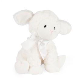 GUND Baby Lena Lamb Keywind Musical Plush, Plays Brahms’ Lullaby, Stuffed Animal Sensory Toy for Babies 10 Months & Up, White, 10”