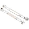8Pcs Upgrade Metal Pull Rod Steering Pull Rod for WPL/MN/Feiyu