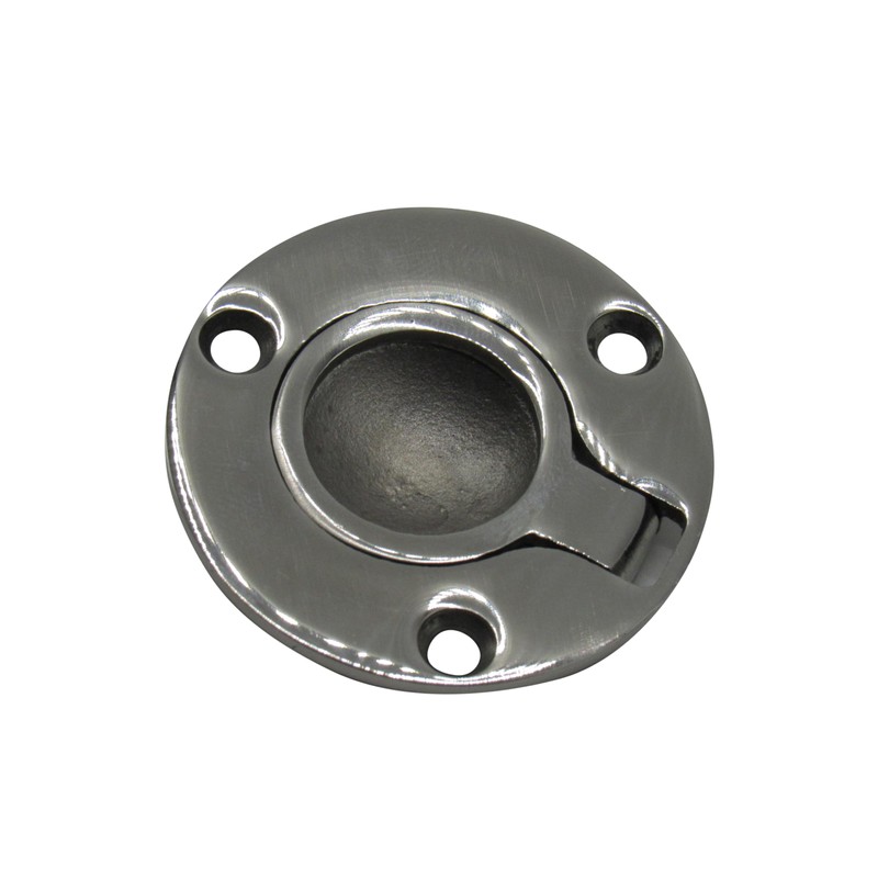 Flush Lifting Ring Pull Handle 50MM (Stainless Steel Recessed Marine