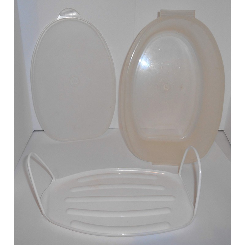 Tupperware Vintage Style Flavor Saver Poultry Keeper