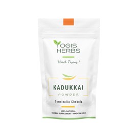 YOGIS HERBS Kadukkai Powder (Haritaki/Terminalia Chebula) – De-Seeded – 100% Natural, Fresh & Pure – Traditional Herbal Supplement (1/2 Lb, 8 oz)