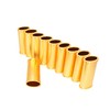 Blank Lighter Cover, Sleeve, or Case for Lighters, Gold (10