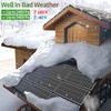 JJN 200 Watt Solar Panels, 10BB Monocrystalline 12V 2PCS 100W