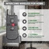 PANDAAR 2 Way Voice Intercom, Intercoms Wireless for Home, 4900ft