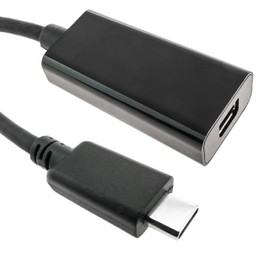 BeMatik USB 3.1 C Male to Mini DisplayPort Female Video Converter Cable 4K Ultra HD 60Hz C20CH 10cm (UH097)