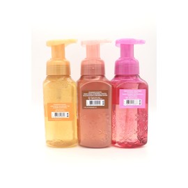 Winter/Holiday Foaming Soap Set - Scents: Snowy Peachberry, Champagne Toast, Leaves