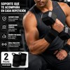 Muñequera Elástica con Dedal (Pack de 2) | Soporte de