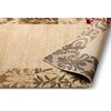 Well Woven Barclay Vane Willow Damask Beige Modern Area Rug