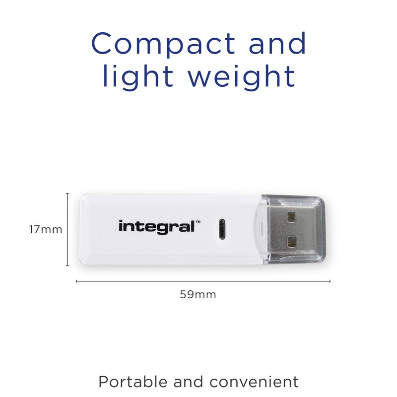 Integral Dual-Slot Micro SD & SD USB2.0 Memory Card Reader