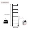 5.3FT Wall/Floor-Mounted Ladders for Home, Basement Window Well Egress Exit