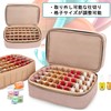 BAFASO Double Layer Manicure Case for 40 Bottles (0.5 fl