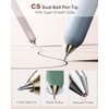 SUNEE Gel Pens, 6 Pack 0.5mm Pens Fine Point Smooth