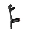 KMINA Forearm Crutches for Adults (x2 Units), Open Cuff, Extra