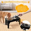 COMESOON Elevated Dog Bowls for Small Medium Dogs, 3 Height