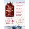 Aceite de krill antrtico 2000 mg 120 cpsulas blandas Omega-3