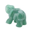 ZJchao Piedra, Elefante, 2 Pulgadas, Jade, Tallado, artículos de colección,