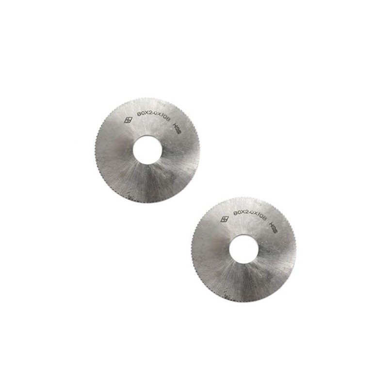 Rannb Slitting Saw Blade 108 Teeth Circular HSS Slitting Saw