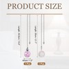 PATIKIL Ceiling Fan Pull Chain, 2 Pack Crystal Ball/Baseball Pull