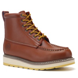 HANDPOINT Men's 6-Inch Classic SureTrack Soft Toe Leather Slip Resistant Durable Breathable Work Boot 84994 (Suretrack, Adult, Men, Numeric_10_Point_5, Numeric, us_Footwear_Size_System, Medium)