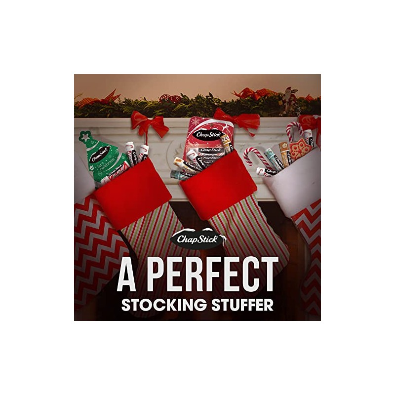 ChapStick Holiday Let's Celebrate Christmas Tree Lip Balm Set de